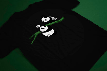 VASTRAPVT | Panda | Black, Navy Blue, Olive Regular T-Shirt